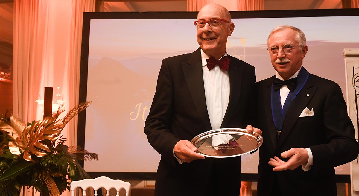 EHMA recognizes a lifetime of professionalism in hospitality with its new award presented to Peter Bierwirth